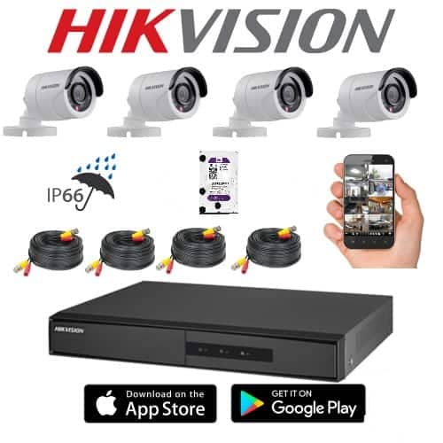 HIKVISION-KIT-TURBO-HD-4CH4BULLET-IP66